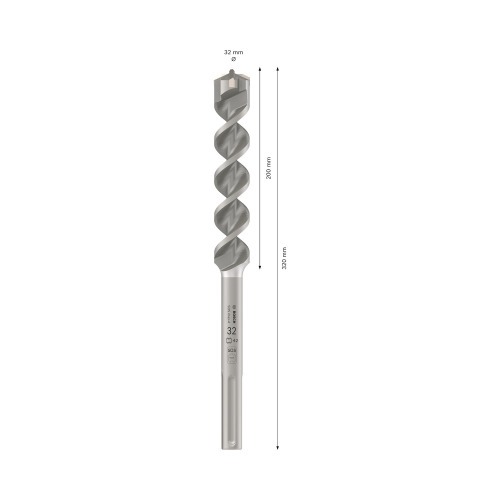 Broca de w�dea para concreto 32 x 200 x 320 mm SDS Max - MAX-4