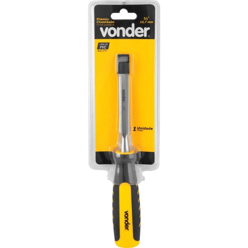 Formão chanfrado com cabo em PVC 1/2 Formão chanfrado com cabo em PVC 1/2