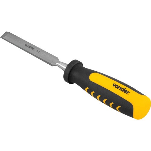 Formão chanfrado com cabo em PVC 1/2 Formão chanfrado com cabo em PVC 1/2