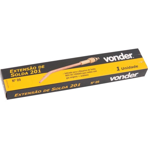 Extens�o para solda 201 oxig�nio e acetileno n� 09