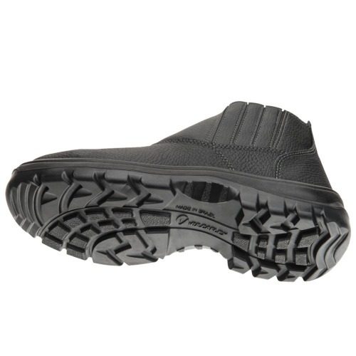 Botina bidensidade couro relax com el�stico - Vulcaflex