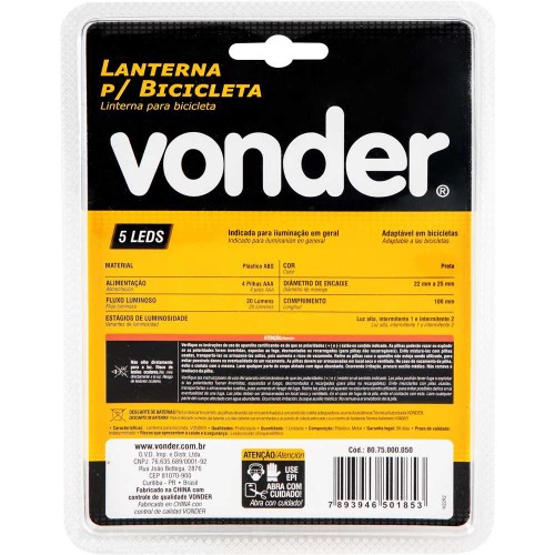 Lanterna para bicicleta 