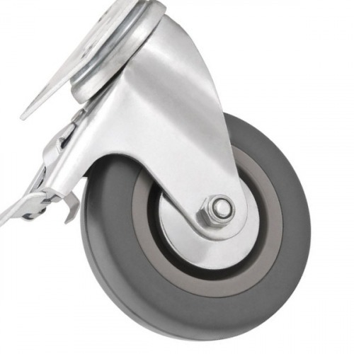 Rod�zio girat�rio de borracha e PVC 2