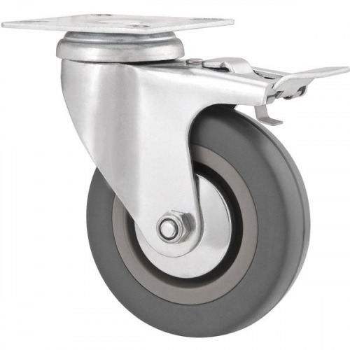 Rod�zio girat�rio de borracha e PVC 2