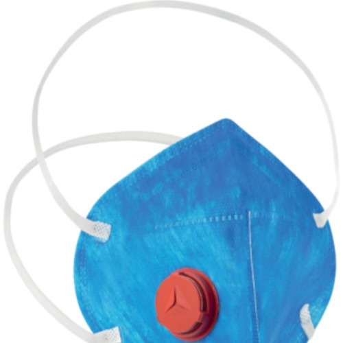 M�scara contra poeiras e n�voas com v�lvula PFF1 - Pro Safety