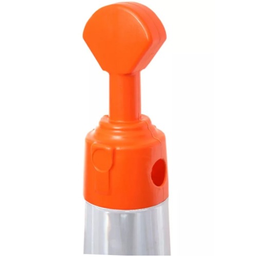Cone balizador refletivo tipo T 1,14 m 5 kg laranja - T-TOP