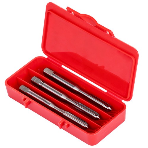 Jogo de macho manual em a�o r�pido 1/4