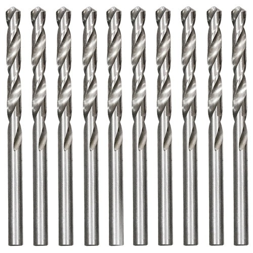 Broca de a�o r�pido para metal 1,0 mm DIN 338 com 10 pe�as - 715109