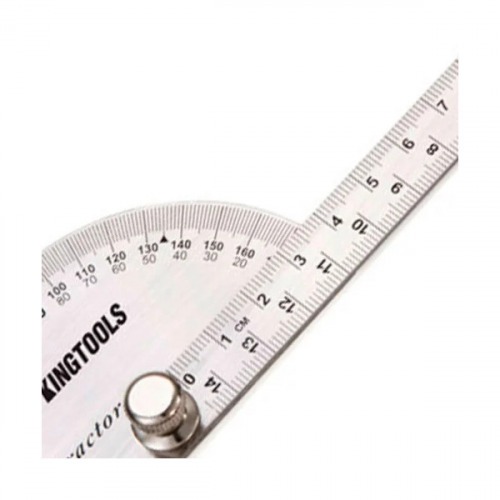 Transferidor de �ngulo com r�gua de 0 a 180�