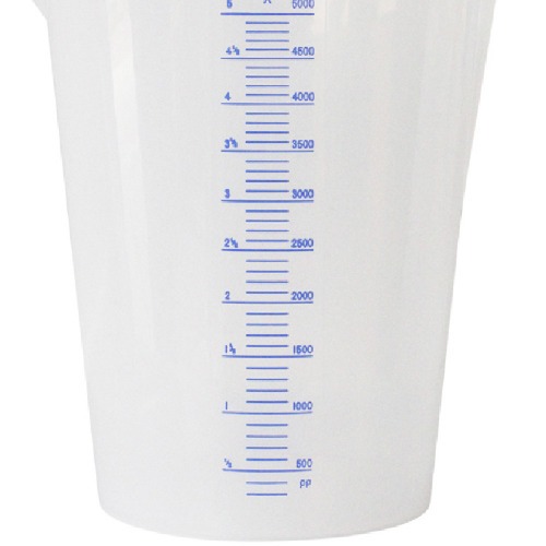 Jarra graduada 5L polipropileno