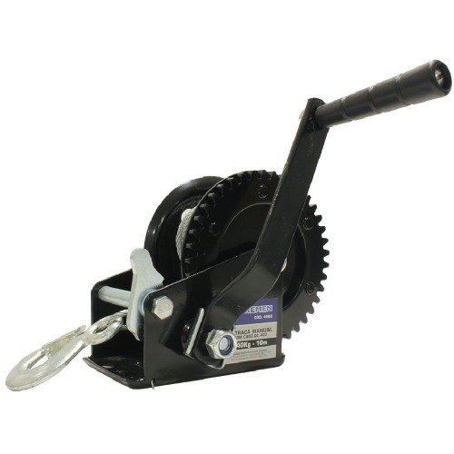 Guincho manual catracado 540 kg cabo de a�o 4,64 mm x 10 m
