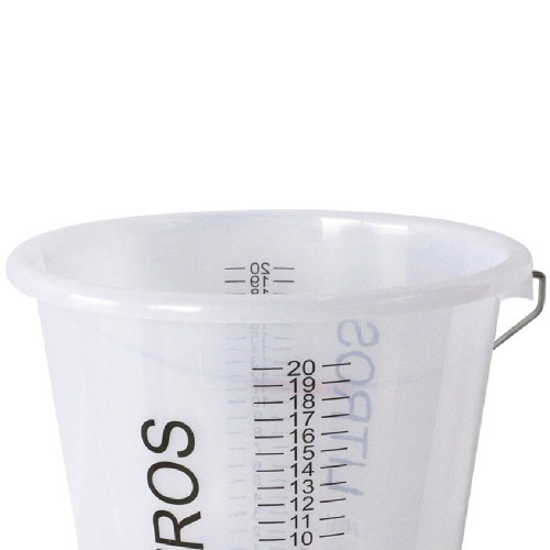 Balde pl�stico 20L graduado - 6681