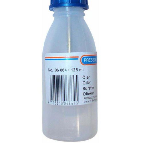 Almotolia pl�stica 250 ml com bico de metal - 1740