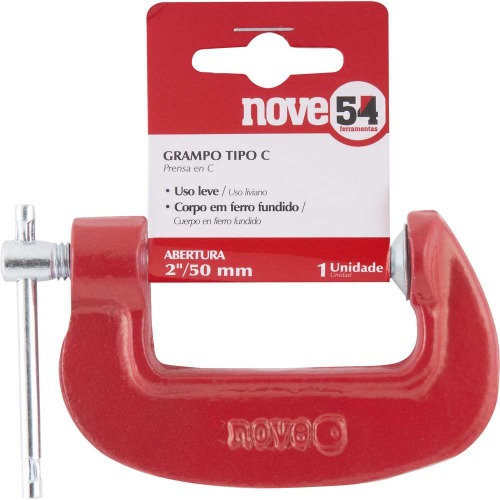 Grampo em ferro fundido tipo C para marceneiro 2