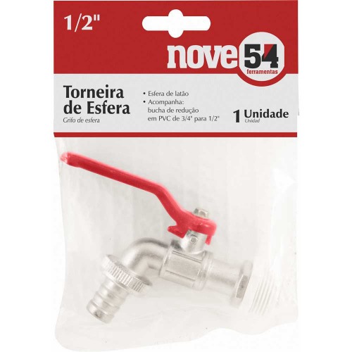 Torneira de esfera em alum�nio 1/2