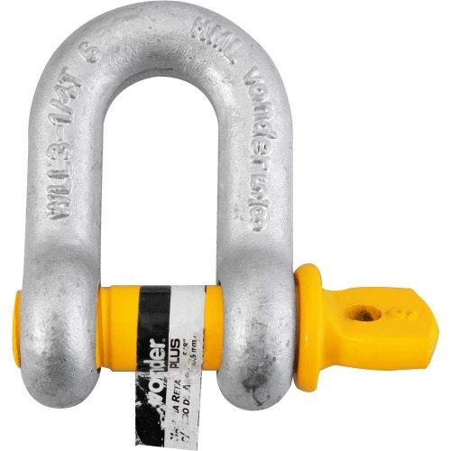 Manilha reta para cabo de a�o 5/8