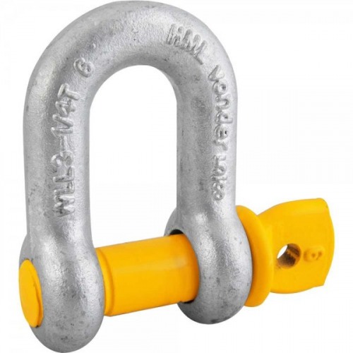 Manilha reta para cabo de a�o 5/8