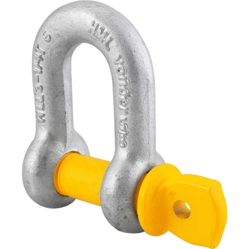 Manilha reta para cabo de a�o 5/8