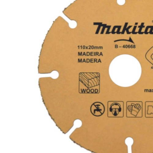 Disco de corte para madeira em tungst�nio 110 mm