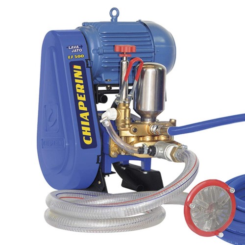 Lavadora industrial alta vaz�o 550 libras 5 hp com mangueira trif�sica 22725 - LJ 500 Blue