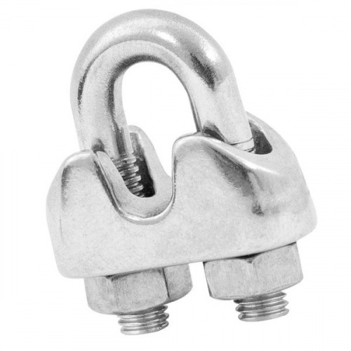 Clips para cabo em a�o inox 3/8