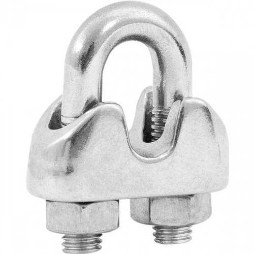 Clips para cabo em a�o inox 3/8
