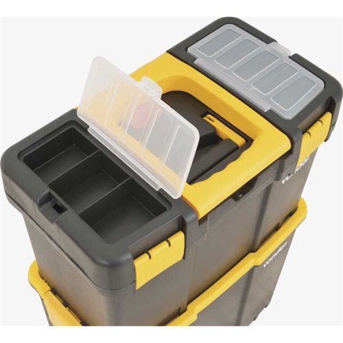 Caixa pl�stica para ferramentas com rodas 46 x 26 x 62,5 cm - CRV0300