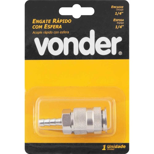 Engate r�pido com espig�o 1/4