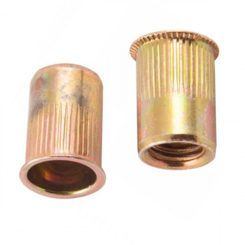 Rebite de rosca a�o carbono M8 x 18 mm cabe�a pequena