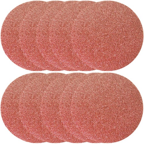Disco de lixa com velcro 115 mm com 10 peças - 738109 Disco de lixa com velcro 115 mm com 10 peças - 738109