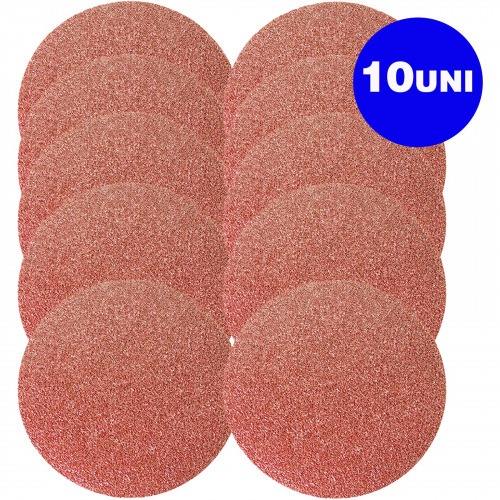 Disco de Lixa com velcro 125 mm com 10 peças - 738339 Disco de Lixa com velcro 125 mm com 10 peças - 738339