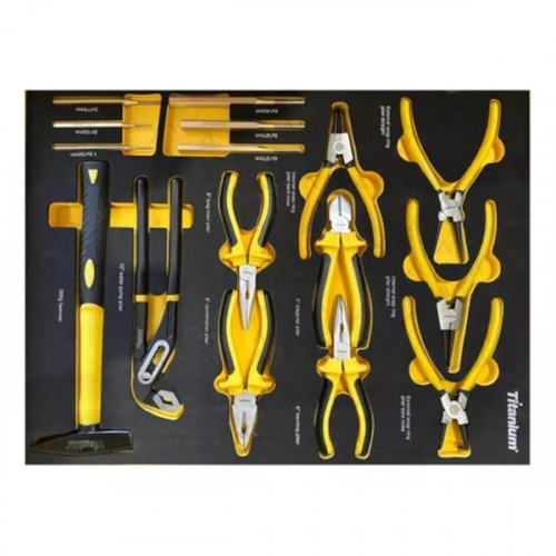 Carrinho para ferramentas com 7 gavetas e 258 ferramentas - Work Station