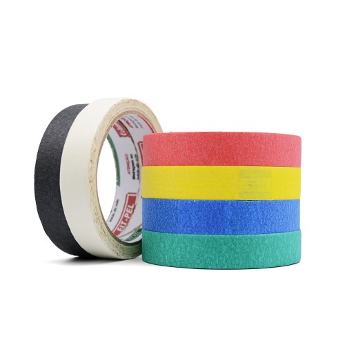 Fita crepe adesiva colorida 18 mm x 30 metros com 6 pe�as - 10401704