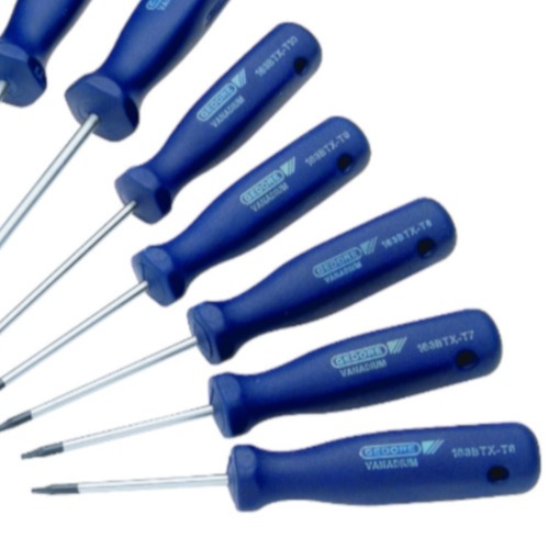 Jogo de chave hexalobular T6 a T50 com cabo 13 pe�as - 163 BTX