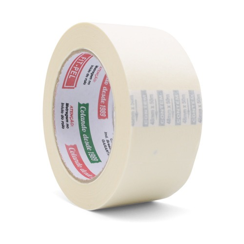 Fita crepe adesiva 48 mm x 50 metros com 2 pe�as  - 10402104