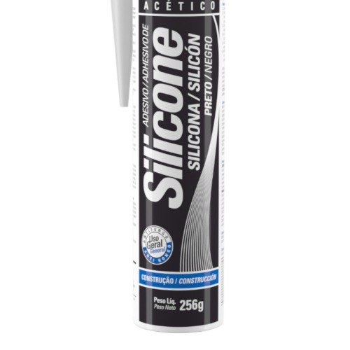 Silicone ac�tico para uso geral 256 gramas