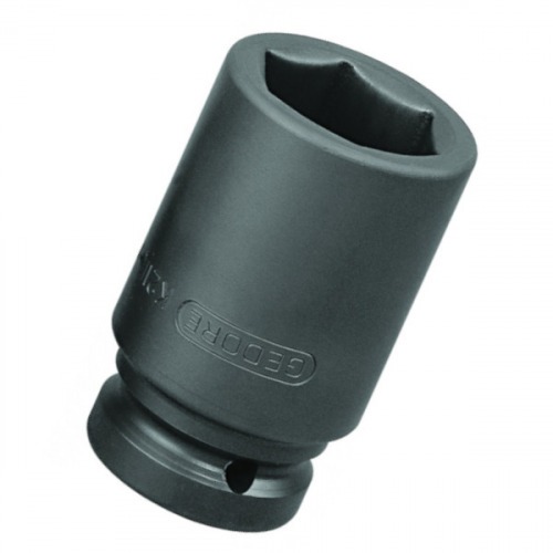 Soquete sextavado longo de impacto 30 mm com encaixe de 1