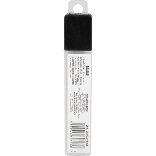 Lâmina para raspador multiuso 0,38 x 100 mm 5 unidades Lâmina para raspador multiuso 0,38 x 100 mm 5 unidades