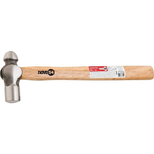Martelo bola com cabo de madeira - 800 g
