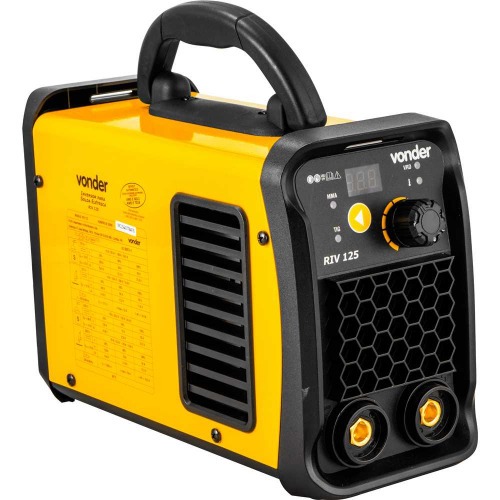 Inversora de solda 120A para eletrodo e tig com Máscara de auto escurecimento - IM 125 110V/220V Inversora de solda 120A para eletrodo e tig com Máscara de auto escurecimento - IM 125 110V/220V