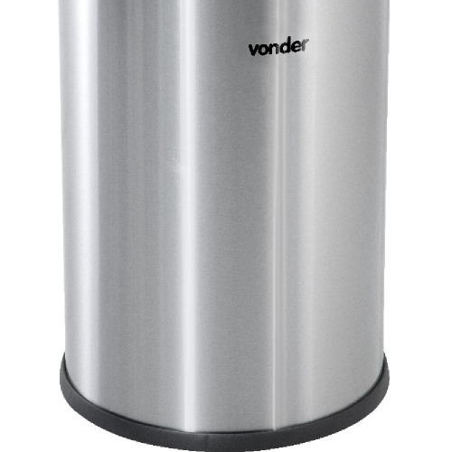 Lixeira redonda inox sem tampa 65 L
