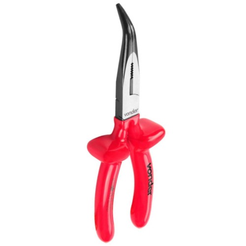 Alicate bico meia cana curvo isolado 8 Alicate bico meia cana curvo isolado 8