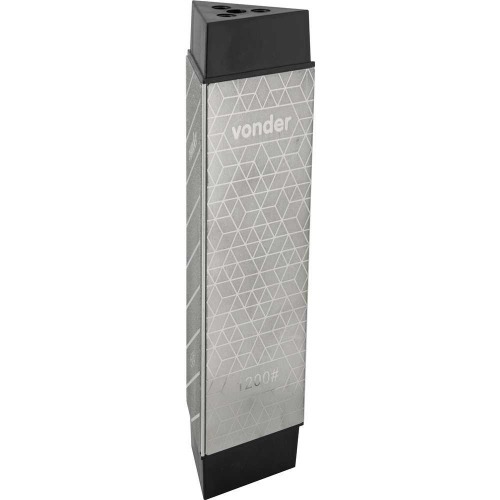 Pedra para afiar diamantada tripla face 14