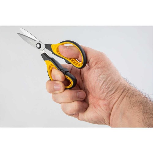 Tesoura de uso geral reta com cabo pl�stico emborrachado - TR 145