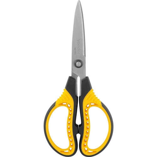 Tesoura de uso geral com cabo pl�stico emborrachado - TR 019