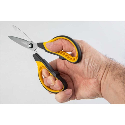 Tesoura de uso geral com cabo pl�stico emborrachado - TR 019