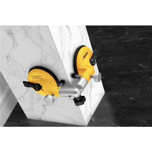 Ventosa dupla articulada em alumínio Ventosa dupla articulada em alumínio