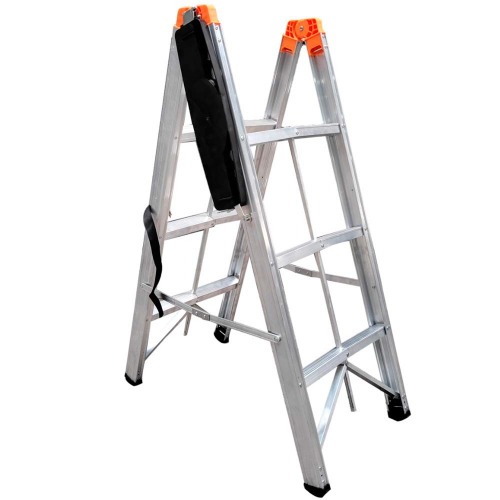 Escada Dobr�vel Palito de alum�nio 3 degraus - N24035753