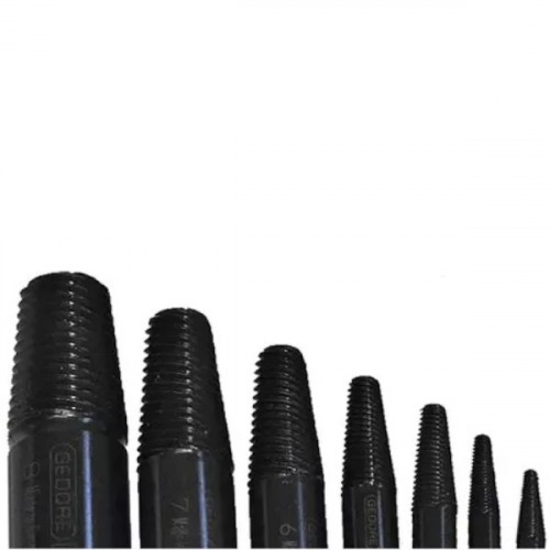 Jogo de extratores de parafusos 1 a 8 mm com 8 pe�as - 8551-88