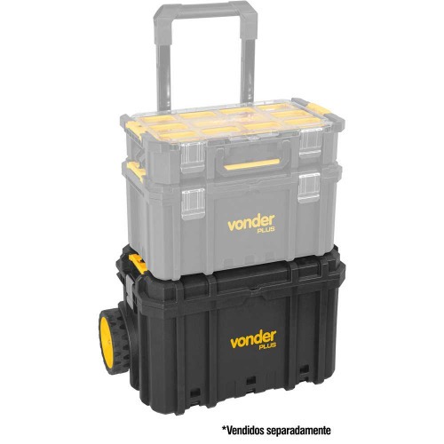 Caixa pl�stica para ferramentas com rodas - CRV 700